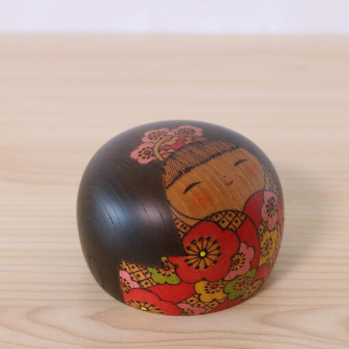 Fumio Tomidokoro Vintage Kokeshi Doll Koubai Right