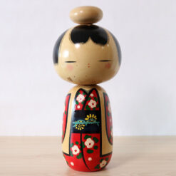 Kano Chiyomatsu Vintage Kokeshi Doll Waiting For Spring Front