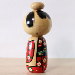 Kano Chiyomatsu Vintage Kokeshi Doll Waiting For Spring Right