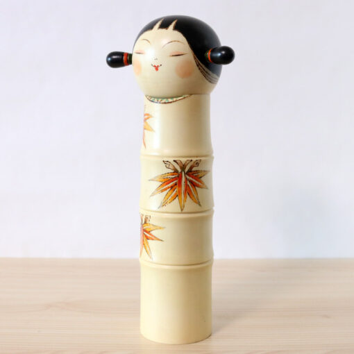 Kato Tatsuo Creative Kokeshi Doll Left