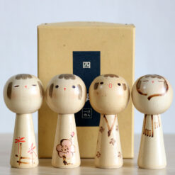 Kenichi Murakami 4 Seasons Kokeshi Set