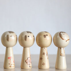 Kenichi Murakami 4 Seasons Kokeshi Set Right