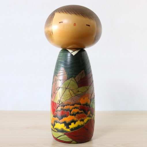 Usaburo Kokeshi Poem Of The Mountain