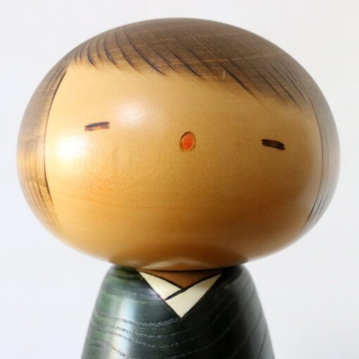 Usaburo Kokeshi Poem Of The Mountain Face