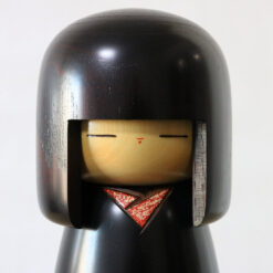 Usaburo Vintage Kokeshi Doll Shunka Face