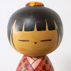 Cute Vintage Creative Kokeshi Doll Face