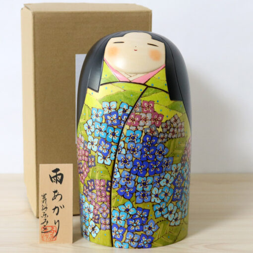 Fumio Tomidokro Kokeshi Doll After The Rain