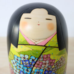 Fumio Tomidokro Kokeshi Doll After The Rain Face