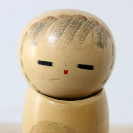 Masao Watanabe Vintage Kokeshi Doll Gokigen Face