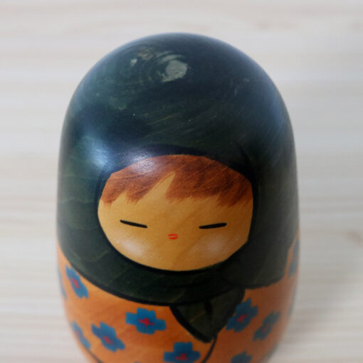 Miyashita Hajime Vintage Winter Kokeshi Doll Hair