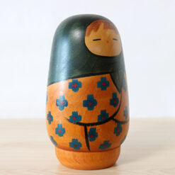 Miyashita Hajime Vintage Winter Kokeshi Doll Right