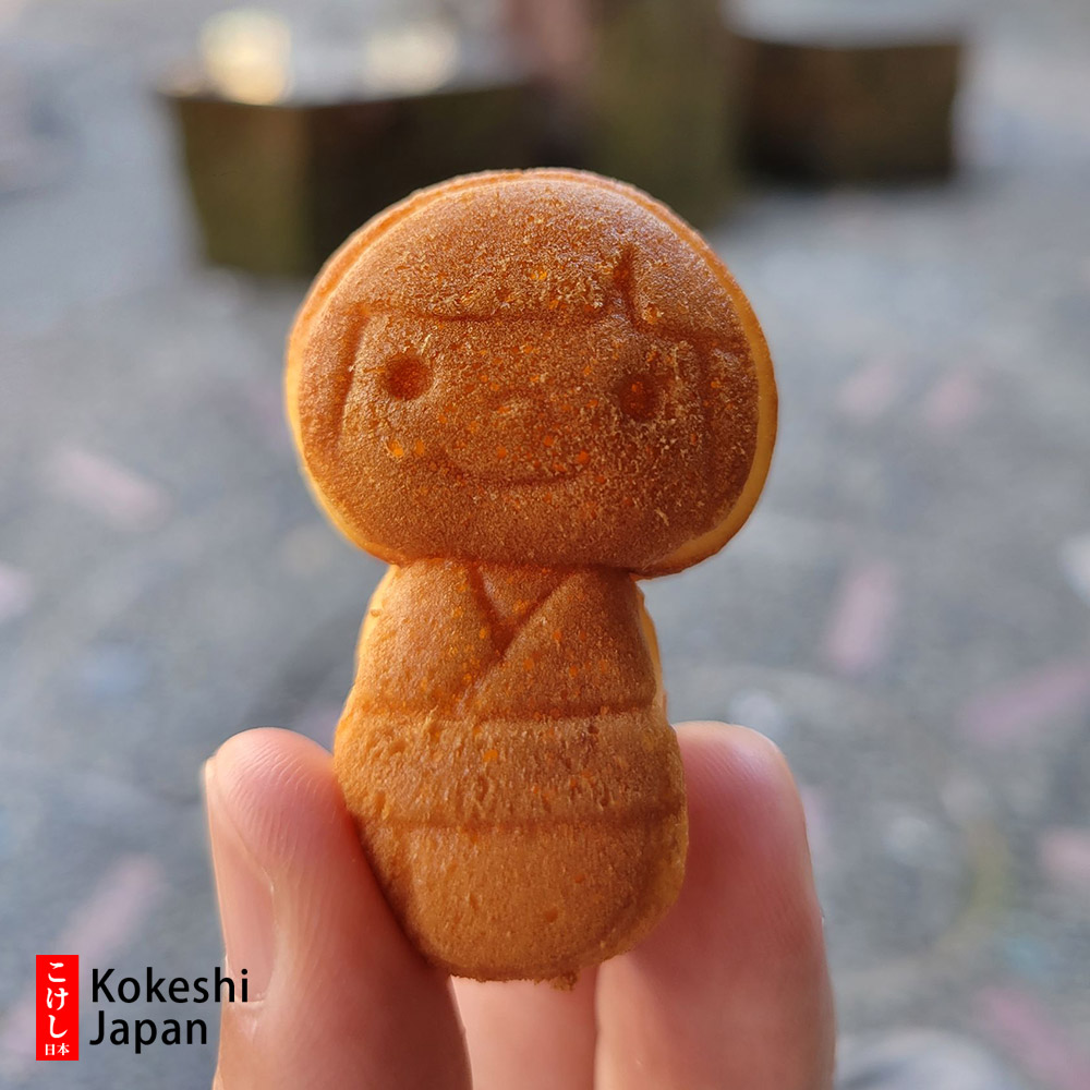 Pound Cake In The Shape Of A Kokeshi Doll