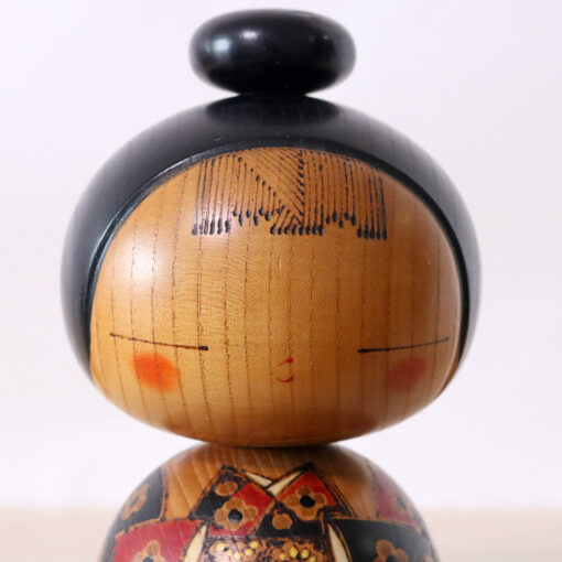 Vintage Kokeshi Doll By Kano Chiyomatsu Kabi Face