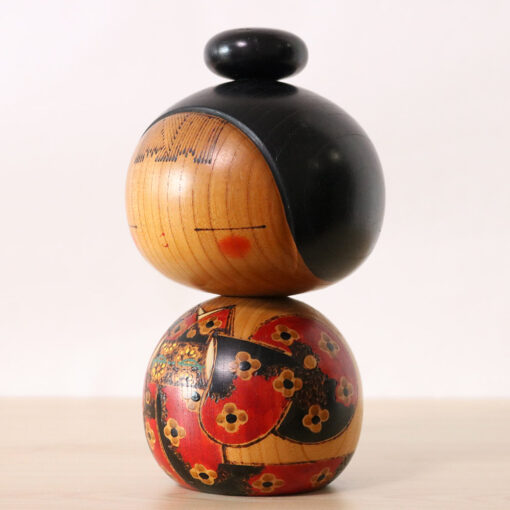 Vintage Kokeshi Doll By Kano Chiyomatsu Kabi Left