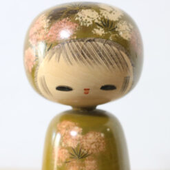 Vintage Kokeshi Doll By Kato Masami Usubi Face