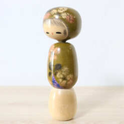 Vintage Kokeshi Doll By Kato Masami Usubi Left