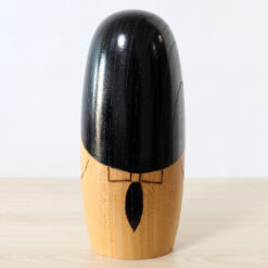 Sato Suigai Vintage Kokeshi Doll Fuki Back