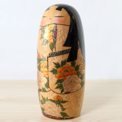 Sato Suigai Vintage Kokeshi Doll Fuki Left