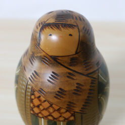 Usaburo Vintage Kokeshi Doll From Northern Region Face