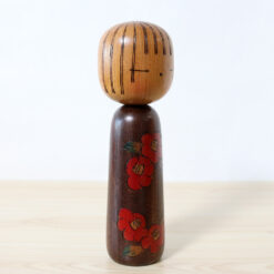 Vintage Kokeshi Doll By Tsujita Ryozo Camellia Right