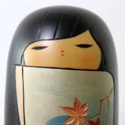 Vintage Kokeshi Doll By Kaoru Nozawa Kotone Face