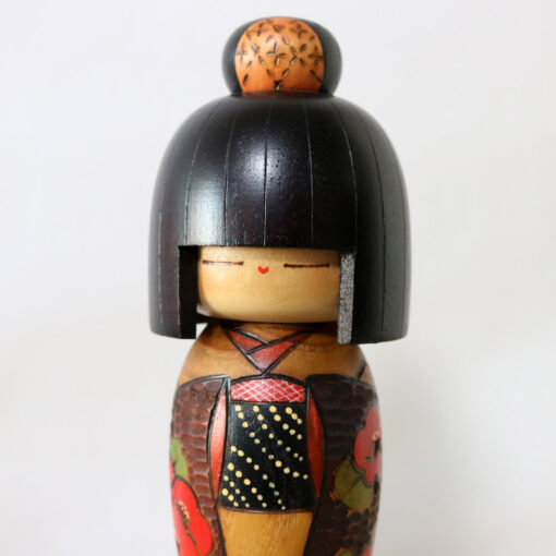 Vintage Kokeshi Doll Kazuo Takamizawa Face