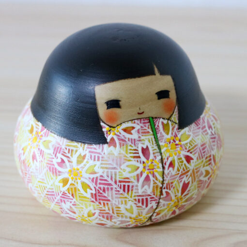 Chiya Tomidokoro Kokeshi Doll Spring Wind Top