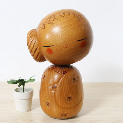 Exclusive Vintage Japanese Kokeshi Doll By Kano Chiyomatsu Musou