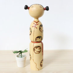 Kato Tatsuo Japanese Kokeshi Doll Heiwa Peace