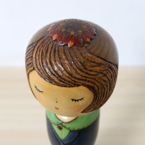 Shirahama Kumiko Kokeshi Doll Harenohi Hair