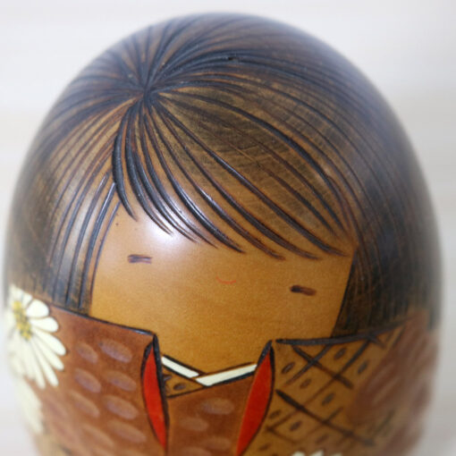 Vintage Creative Kokeshi By Usaburo Face