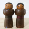 Yamanaka Sanpei Vintage Kokeshi Doll Set Early Spring