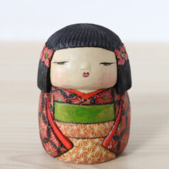 Creative Kokeshi Doll By Ichiko Yahagi Hatsune Front