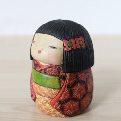 Creative Kokeshi Doll By Ichiko Yahagi Hatsune Left