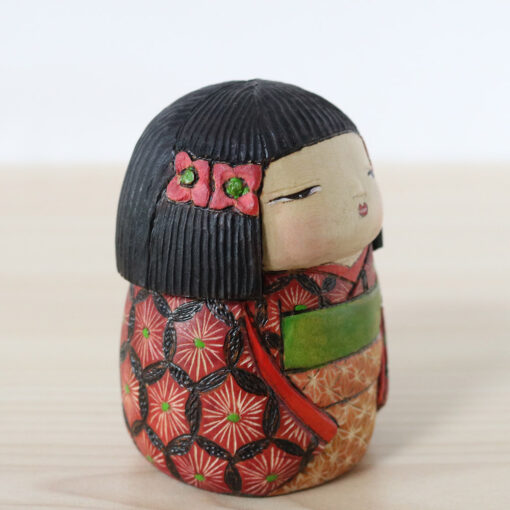 Creative Kokeshi Doll By Ichiko Yahagi Hatsune Right