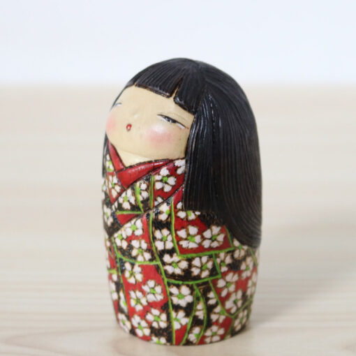 Creative Kokeshi Doll By Ichiko Yahagi Suzuka Left
