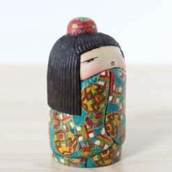 Creative Kokeshi Doll By Ichiko Yahagi Temari Right