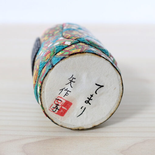 Creative Kokeshi Doll By Ichiko Yahagi Temari Signature