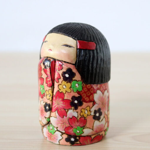 Creative Kokeshi Doll By Ichiko Yahagi Yayoi Left