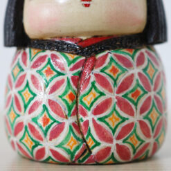 Creative Kokeshi Doll By Yahagi Ichiko Shinobu Kimono