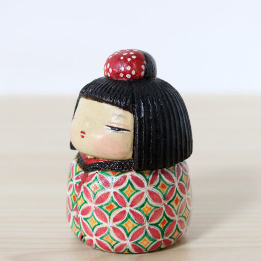 Creative Kokeshi Doll By Yahagi Ichiko Shinobu Left