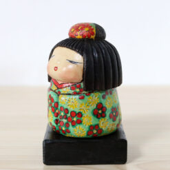 Ichiko Yahagi Creative Kokeshi Doll Urara Left