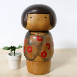 Vintage Japanese Kokeshi Doll By Sadao Kishi Moegi