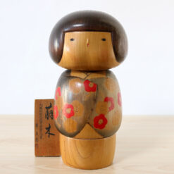 Vintage Kokeshi Doll By Sadao Kishi Moegi