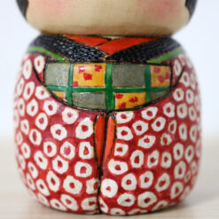 Yahagi Ichiko Kokeshi Doll Kanoko Kimono