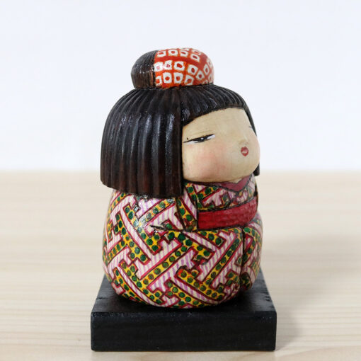 Ichiko Yahagi Creative Kokeshi Doll Murasaki Right