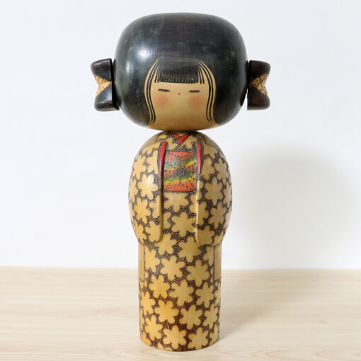 Kobayashi Inosuke Pigtails Kokeshi Doll