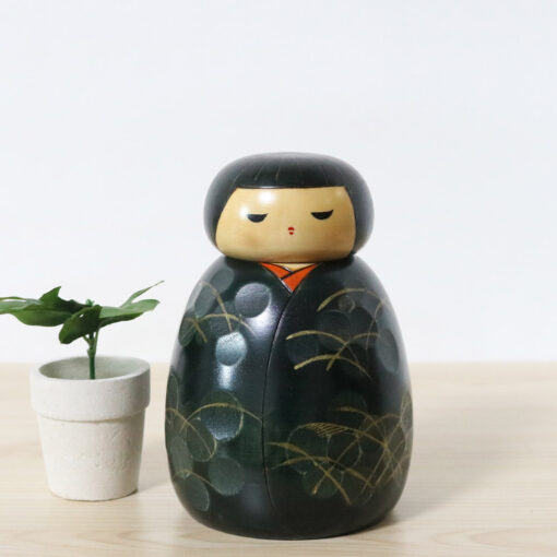 Sekiguchi Toa Vintage Japanese Kokeshi Doll Midori