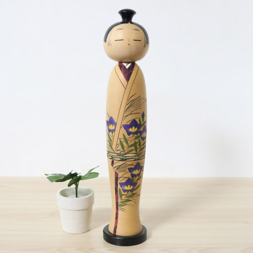 Vintage Creative Japanese Kokeshi Doll By Sato Suigai Yoizuki