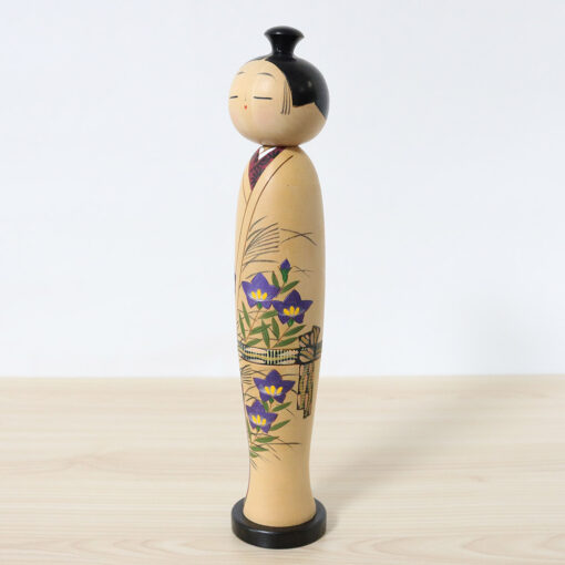 Vintage Creative Kokeshi Doll By Sato Suigai Yoizuki Left